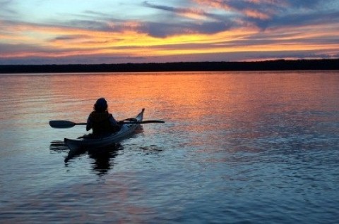 kayak river fishing