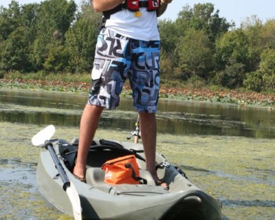 stand up kayak fishing