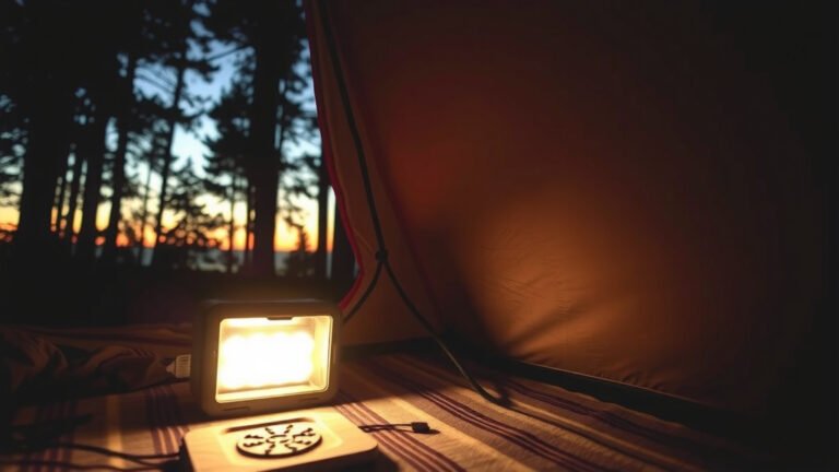 Can A Solar Generator Run Lights In A Tent?
