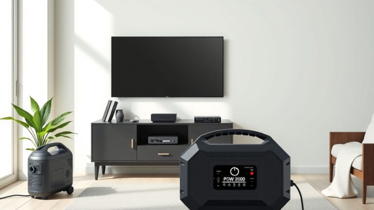 How To Power TV With Portable Power Station?