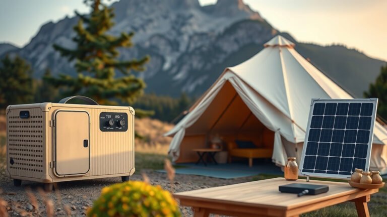 How To Use Portable Power Station For Glamping Setup?