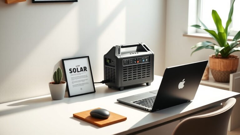 How To Use Solar Generator For Home Office Setup?