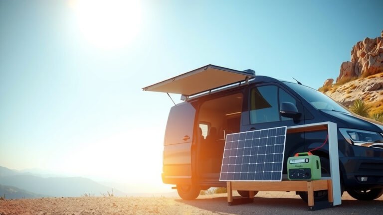 How To Use Solar Generator For Van Conversion?