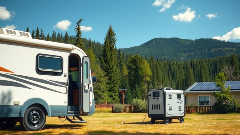 What Size Solar Generator For RV Camping?