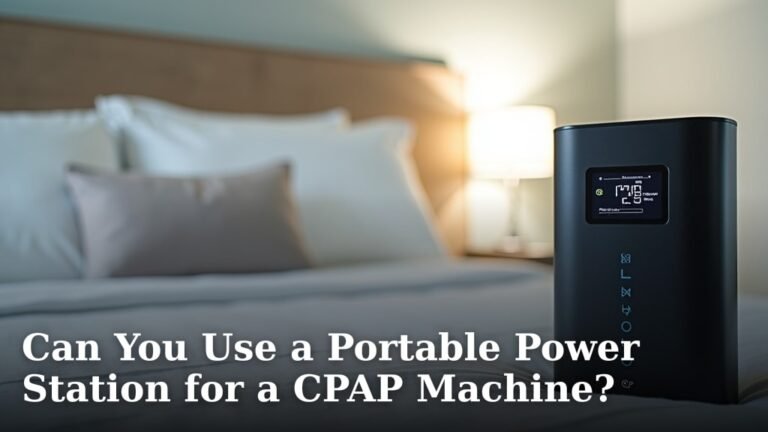 Can You Use a Portable Power Station for a CPAP Machine?