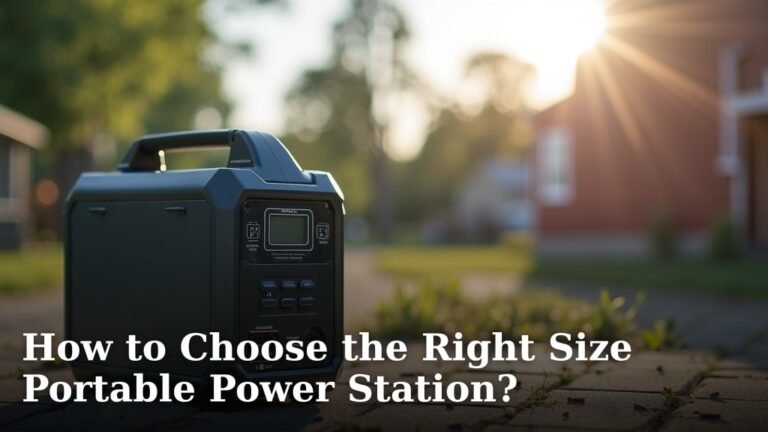 How to Choose the Right Size Portable Power Station?