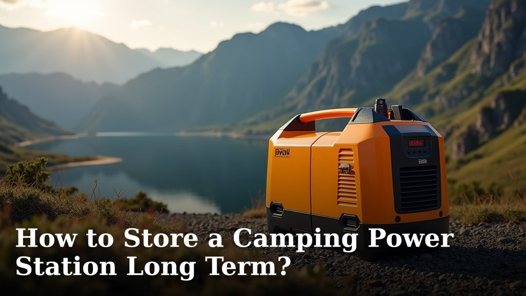 How to Store a Camping Power Station Long Term?