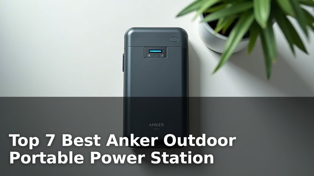 Top 7 Best Anker Outdoor Portable Power Station