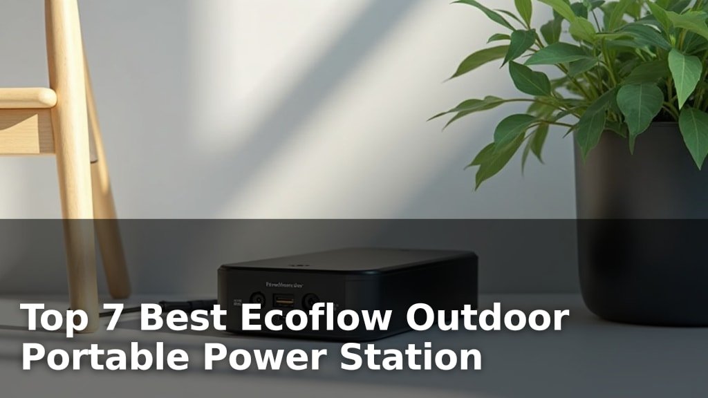 Top 7 Best Ecoflow Outdoor Portable Power Station