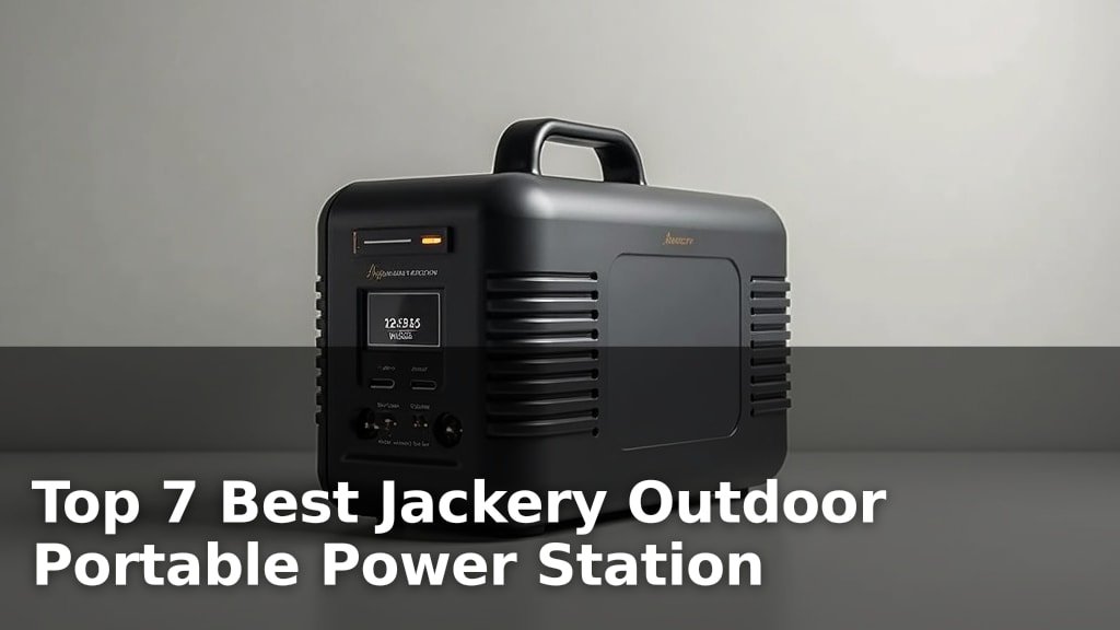 Top 7 Best Jackery Outdoor Portable Power Station