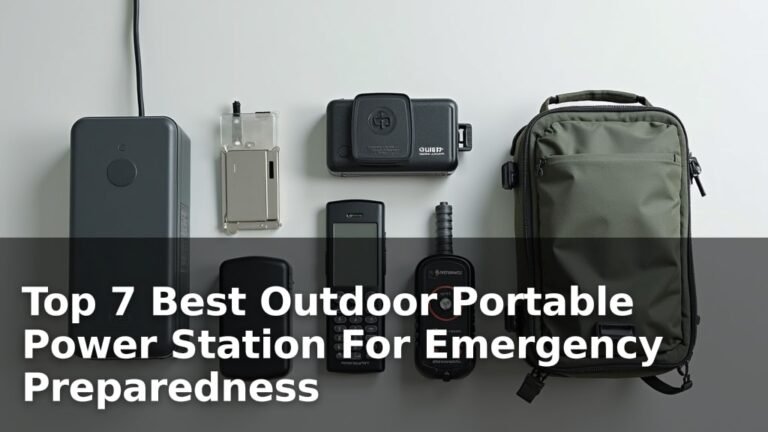 Top 7 Best Outdoor Portable Power Station For Emergency Preparedness
