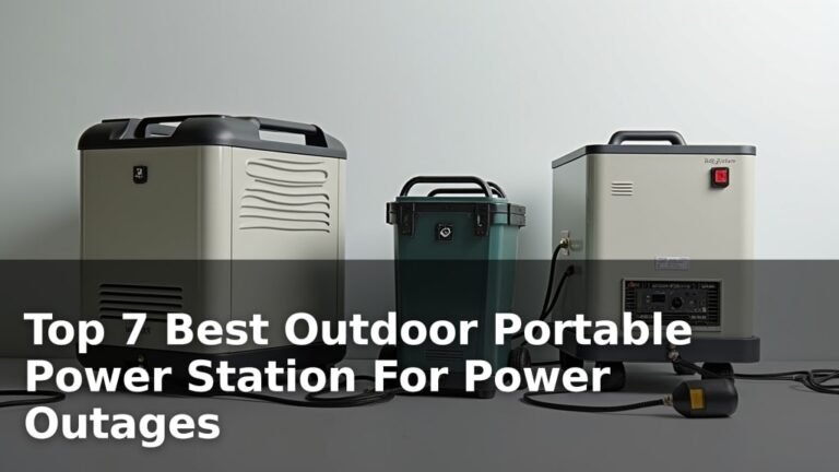 Top 7 Best Outdoor Portable Power Station For Power Outages