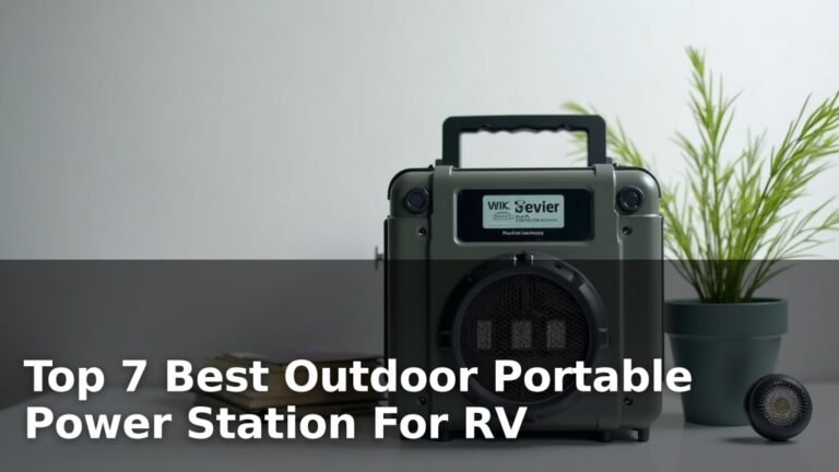 Top 7 Best Outdoor Portable Power Station For RV