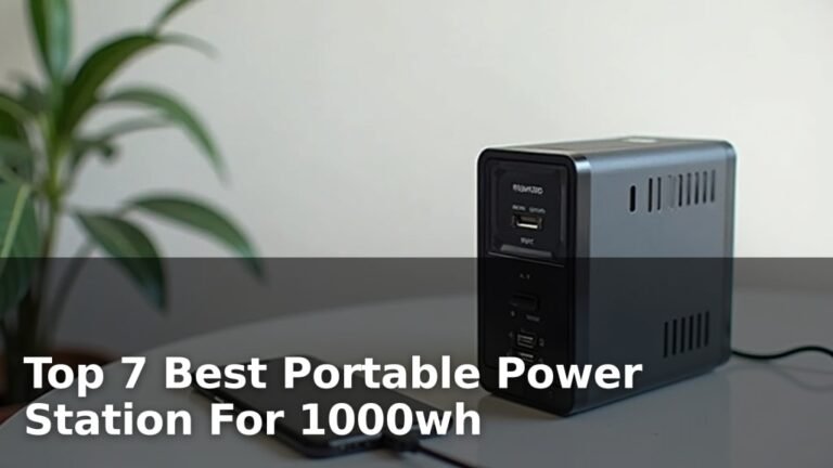 Top 7 Best Portable Power Station For 1000wh