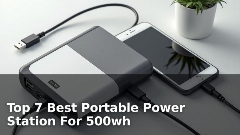 Top 7 Best Portable Power Station For 500wh