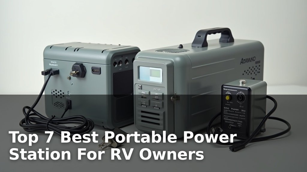 Top 7 Best Portable Power Station For RV Owners