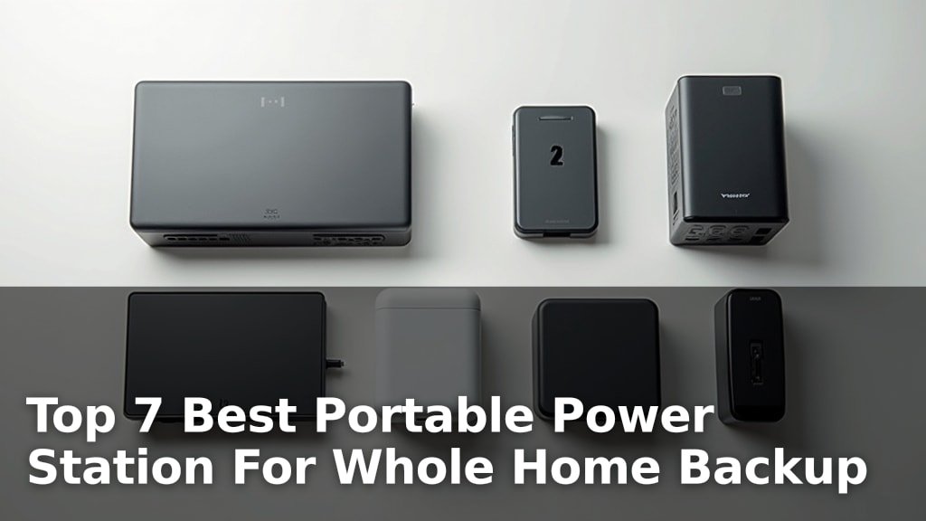 Top 7 Best Portable Power Station For Whole Home Backup