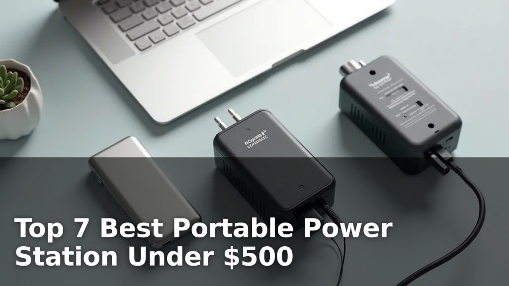 Top 7 Best Portable Power Station Under $500