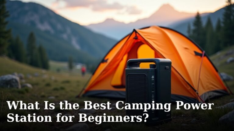 What Is the Best Camping Power Station for Beginners?