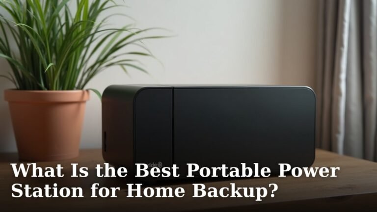 What Is the Best Portable Power Station for Home Backup?