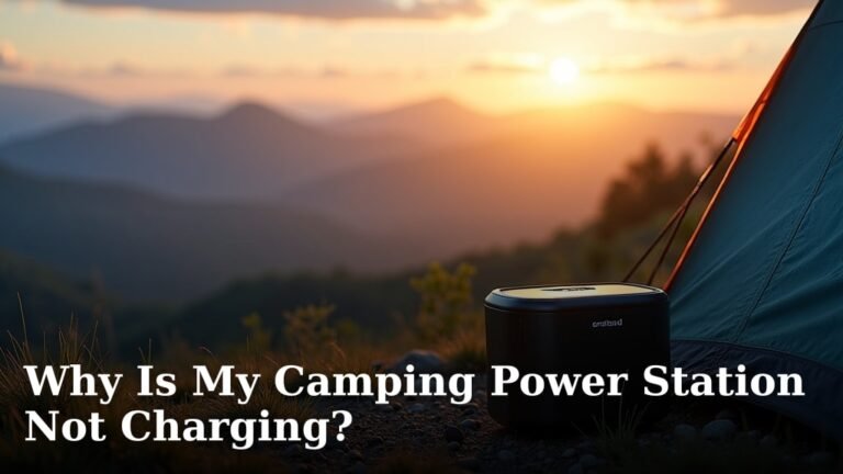 Why Is My Camping Power Station Not Charging?