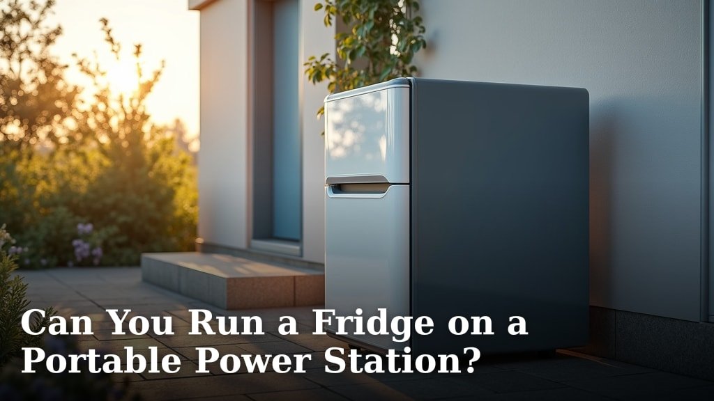 Can You Run a Fridge on a Portable Power Station?