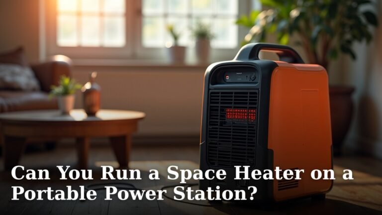 Can You Run a Space Heater on a Portable Power Station?
