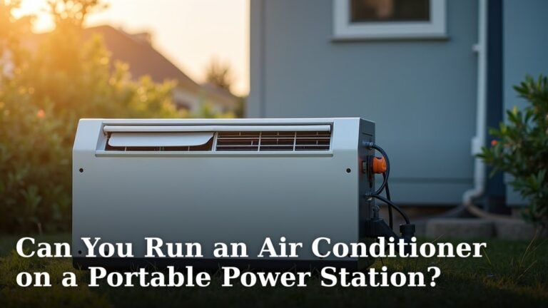 Can You Run an Air Conditioner on a Portable Power Station?