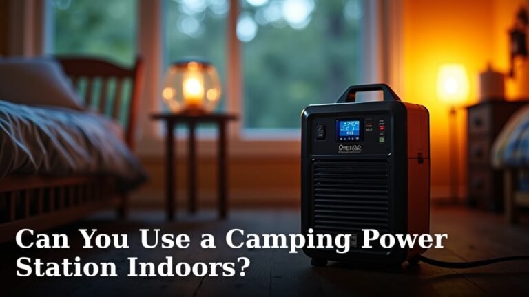 Can You Use a Camping Power Station Indoors?