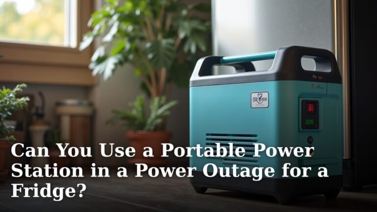 Can You Use a Portable Power Station in a Power Outage for a Fridge?