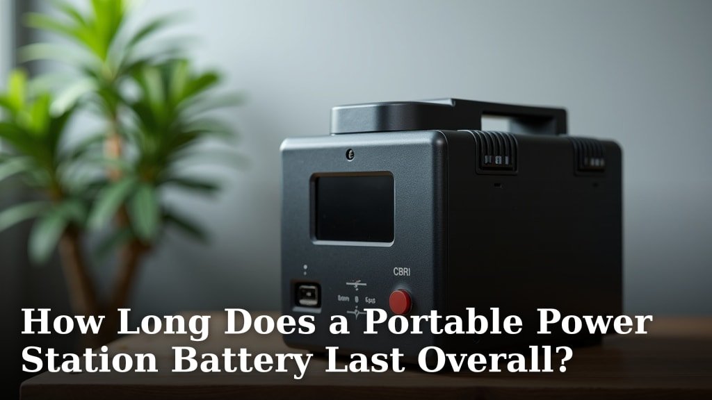 How Long Does a Portable Power Station Battery Last Overall?