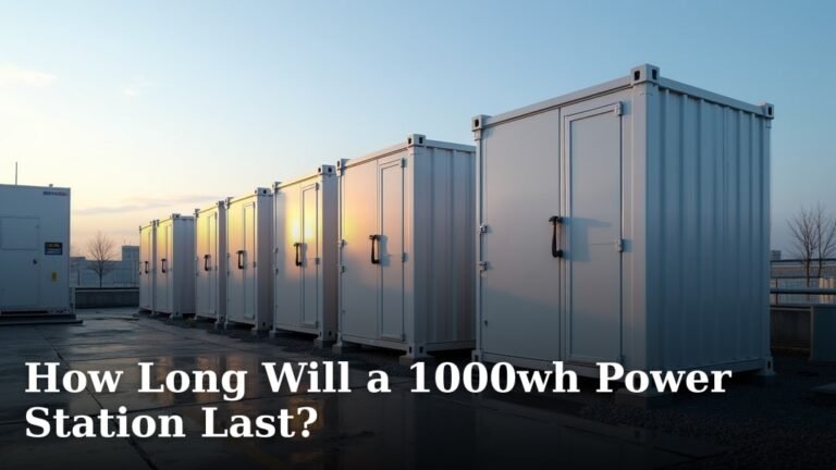 How Long Will a 1000wh Power Station Last?
