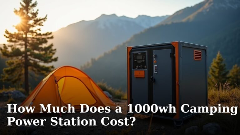 How Much Does a 1000wh Camping Power Station Cost?