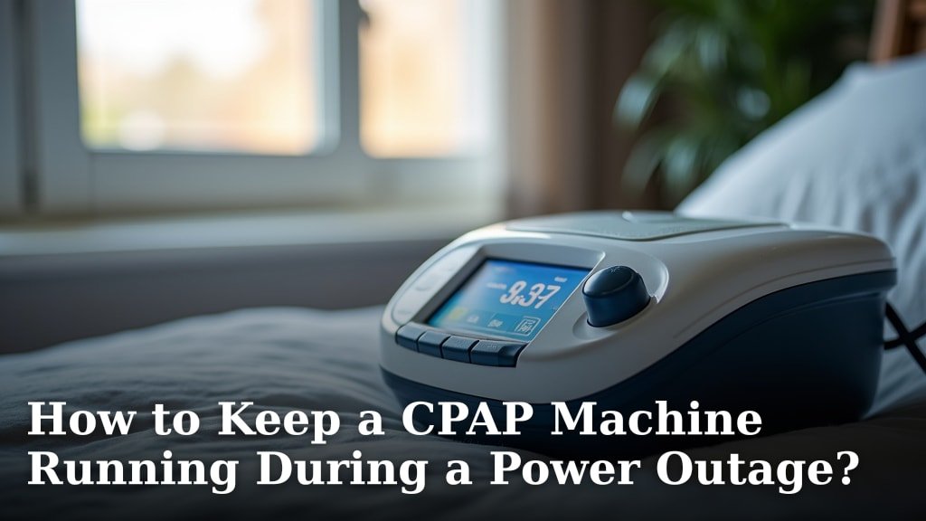How to Keep a CPAP Machine Running During a Power Outage?