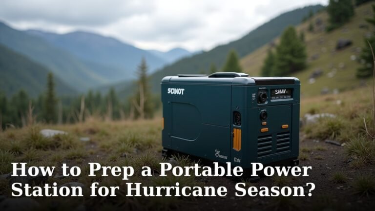 How to Prep a Portable Power Station for Hurricane Season?