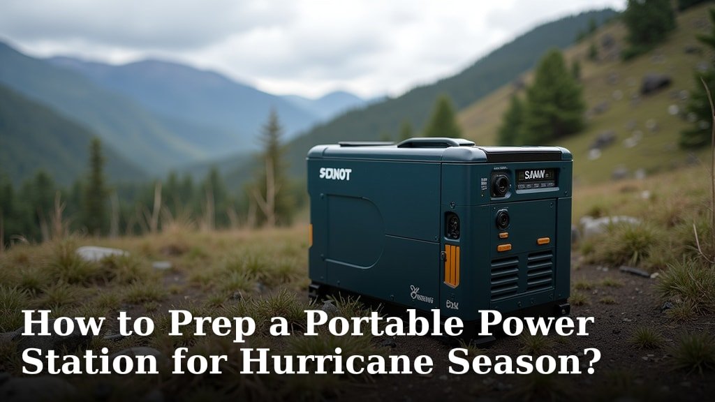 How to Prep a Portable Power Station for Hurricane Season?