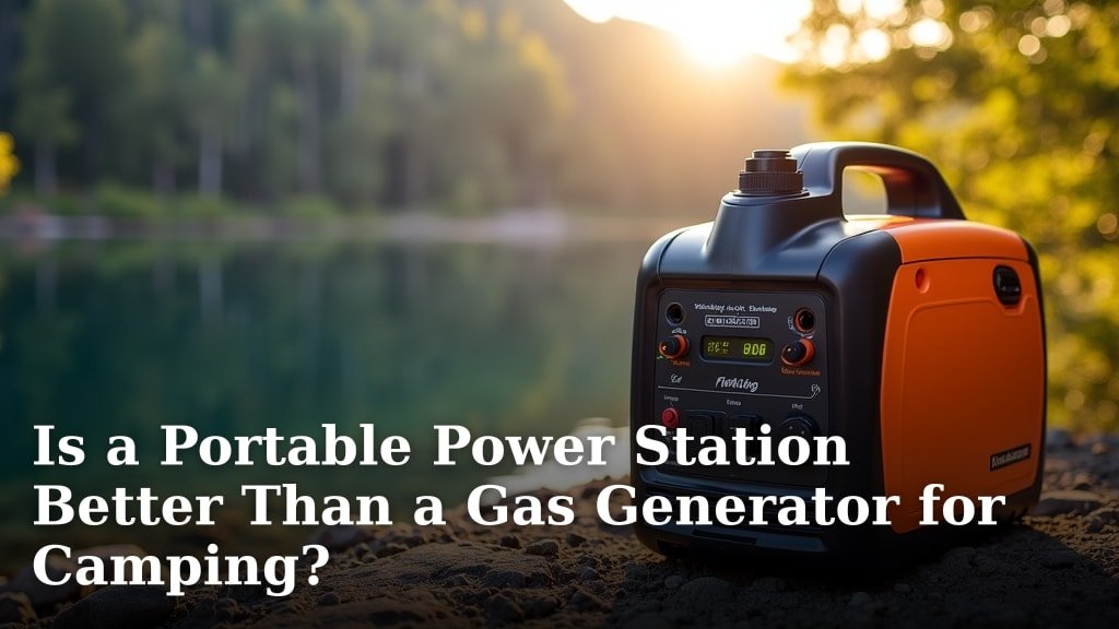 Is a Portable Power Station Better Than a Gas Generator for Camping?
