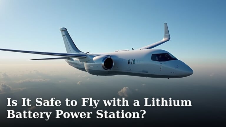 Is It Safe to Fly with a Lithium Battery Power Station?