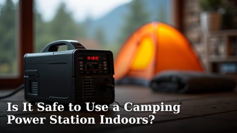 Is It Safe to Use a Camping Power Station Indoors?