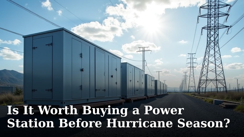 Is It Worth Buying a Power Station Before Hurricane Season?