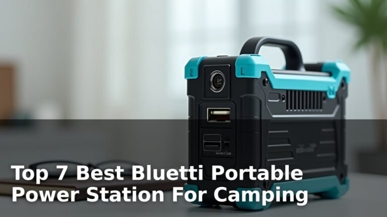 Top 7 Best Bluetti Portable Power Station For Camping
