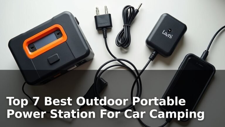 Top 7 Best Outdoor Portable Power Station For Car Camping