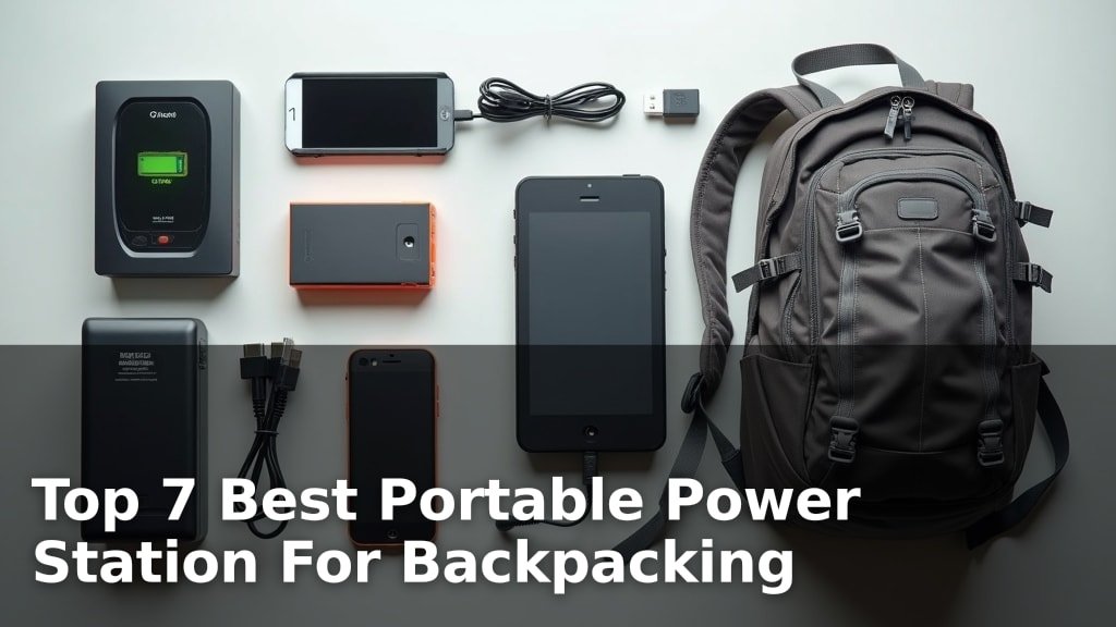 Top 7 Best Portable Power Station For Backpacking