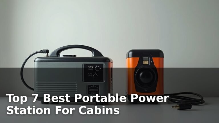 Top 7 Best Portable Power Station For Cabins