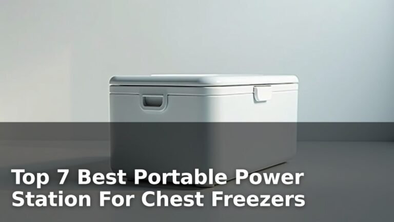 Top 7 Best Portable Power Station For Chest Freezers