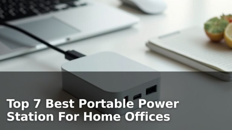 Top 7 Best Portable Power Station For Home Offices