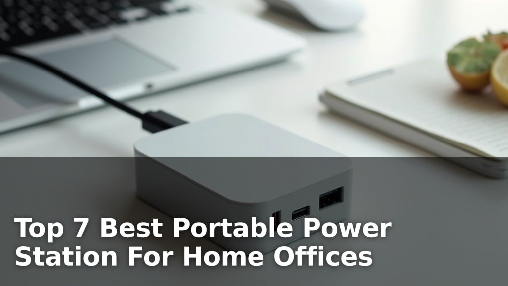 Top 7 Best Portable Power Station For Home Offices