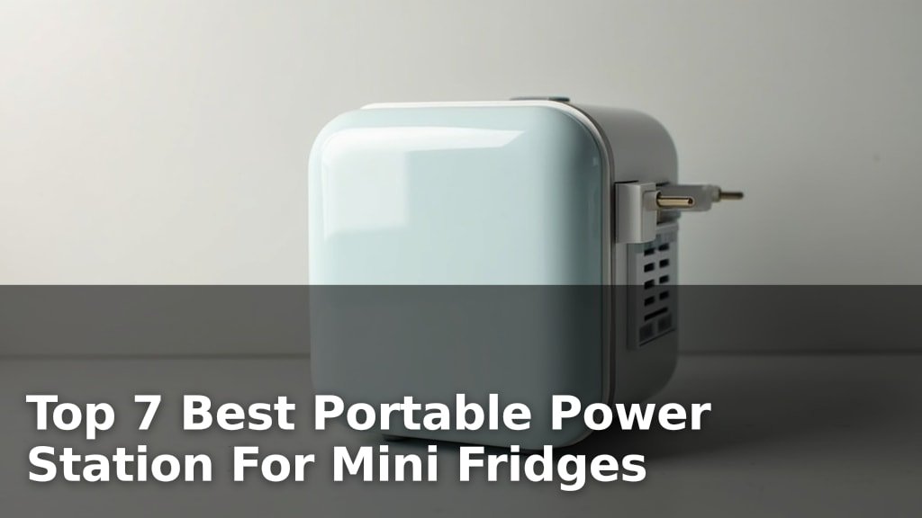 Top 7 Best Portable Power Station For Mini Fridges