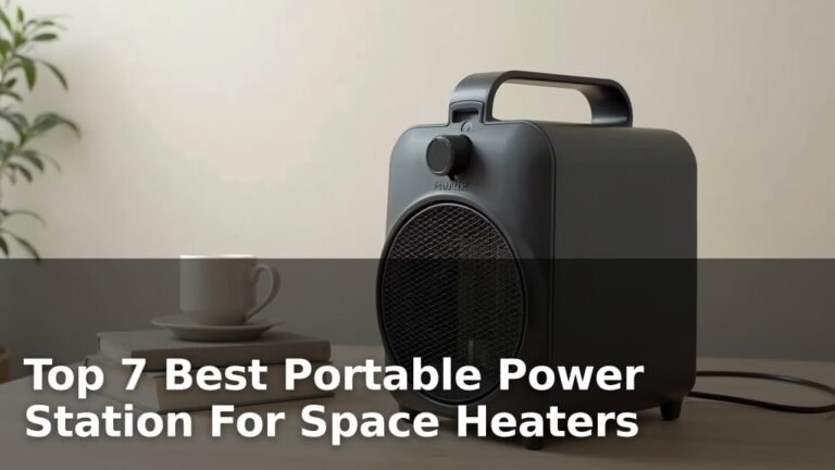 Top 7 Best Portable Power Station For Space Heaters
