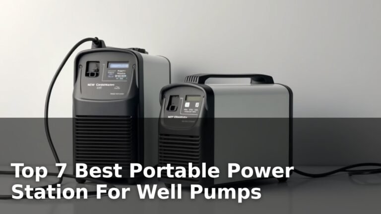 Top 7 Best Portable Power Station For Well Pumps